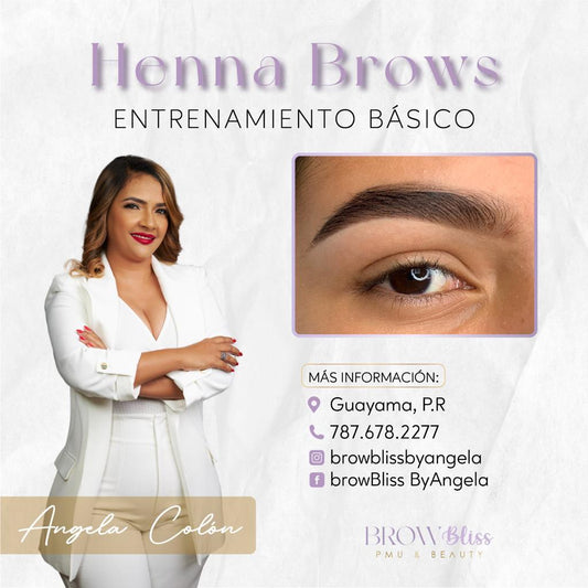 Entrenamiento Básico Henna Brows